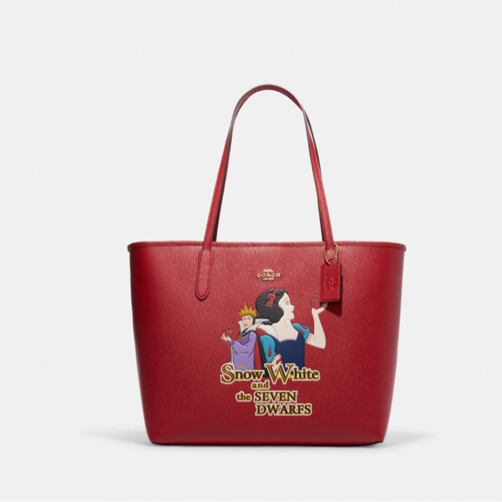 Disney X Coach City Tote Snow White and Evil Queen